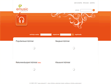Tablet Screenshot of emusic.lt